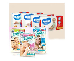 Продам оптом підгузники Dada (Comfort fit, Premium extra soft), Haggies Classic | ogoloshennya.com.ua - 1