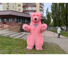 Костюм ведмедя рожевий | ogoloshennya.com.ua - 4