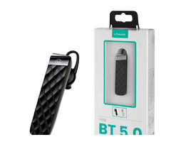 Гарнітура bluetooth usams bt1 wireless earphone black | ogoloshennya.com.ua - 1