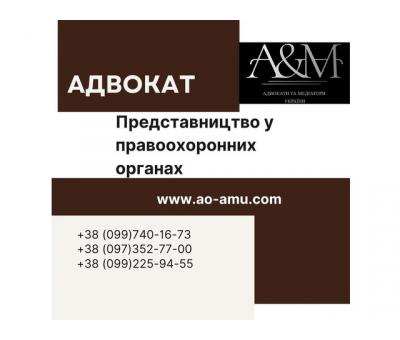 Представництво у правоохоронних органах.