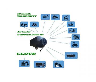 Автономний дизельний обігрівач - Clove. Продаж, ремонт. Ремкомплект. 