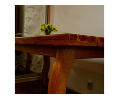 натуральний стіл з дуба ручна робота  | ogoloshennya.com.ua - 1