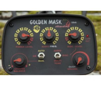 Профессиональный грунтовый металлоискатель Golden Mask-4 ПРО