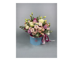 Елегантний подарунок: квіткові букети у коробках | ogoloshennya.com.ua - 1