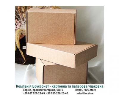 Картонные коробки самосборные бурые от производителя - Компания Бруссонет