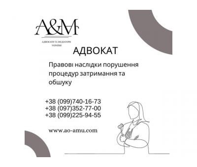 Правові наслідки порушення процедур затримання та обшуку