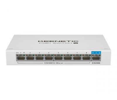 Мощный коммутатор Keenetic PoE+ Switch 9 с оперативной доставкой