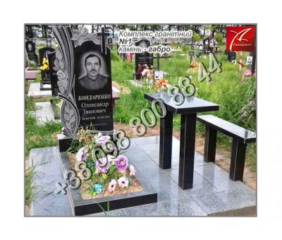 Пам’ятники гранітні. Пам'ятники з каменю. Габро. Буки.