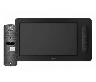 Комплект відеодомофону ARNY avd-7005 black