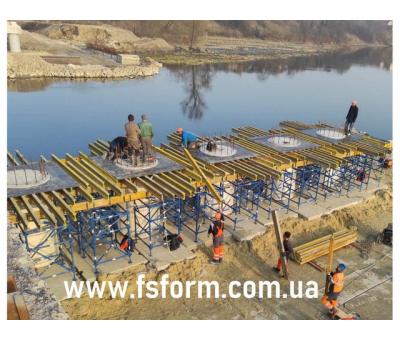 Опалубка каркасна, Опалубка пространственная, Стійка опорна