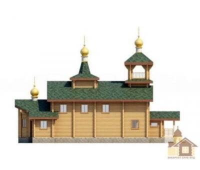 Дерев'яний храм з бруса під ключ з урахуванням традицій — зруби від виробника ЗЗБ