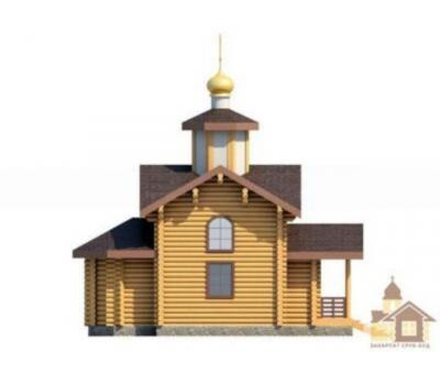 Купити православну церкву з дерева під ключ від виробника Закарпат Зруб-Буд