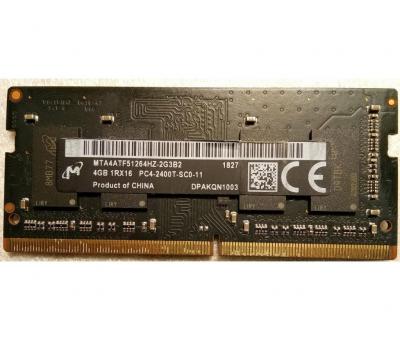 Оперативна Плата ОЗУ Micron crucial ddr4 2400 mhz ram dram 4gb pc4-19200 cl17 17-17-17-39