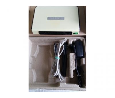 Wifi router 2.4 ghz tp-link tl-wr1043nd 4 lan dc 5.5 9v 12v