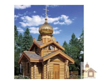Купити зруб каплиці з карпатської ялини — будівництво храмів під ключ