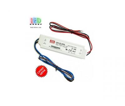 Блок живлення 3,0 ... 30,0V, 1050mA, 35W, Mean Well, LPC-35-1050