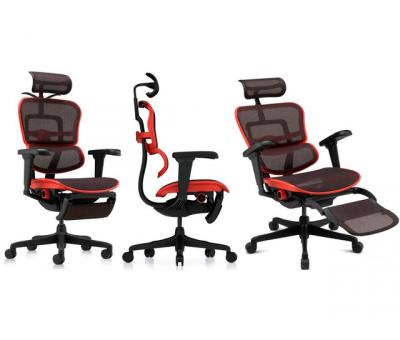Кресло геймерское Ergohuman Ultra X9 Gaming Legrest Equator красное