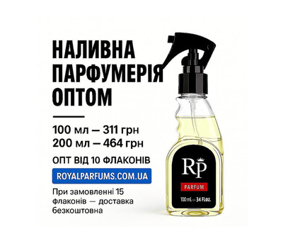 Духи наливні оптом Royal Parfums