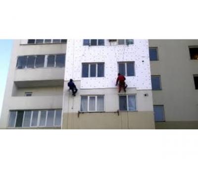 Высотные работы (утепление)профессиональными альпинистами Одесса.