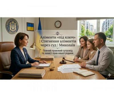 ⚖️ Аліменти «під ключ» | Стягнення аліментів через суд | Миколаїв
