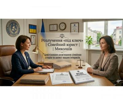 ⚖️ Розлучення «під ключ» | Сімейний юрист | Миколаїв