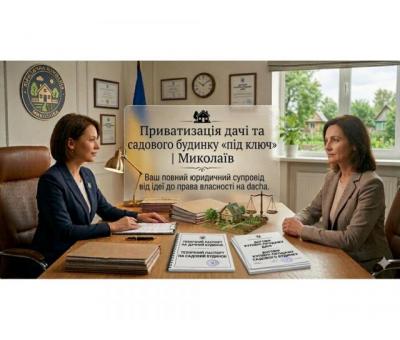 Приватизація дачі та садового будинку «під ключ» | Миколаїв