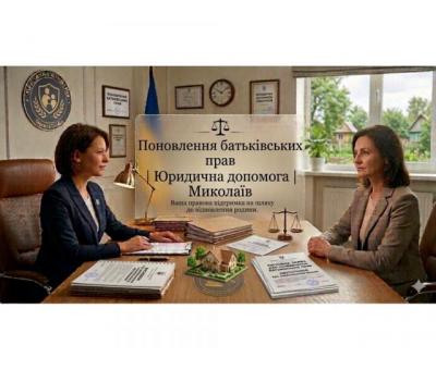 ⚖️ Поновлення батьківських прав | Юридична допомога | Миколаїв