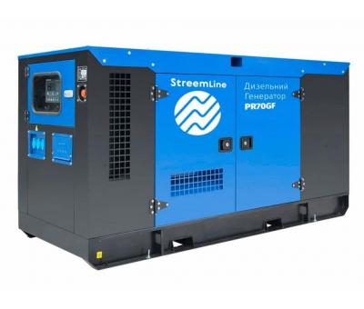Сучасний дизельний генератор StreemLine PR70GF із доставкою